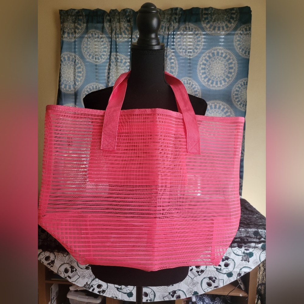 Hot Pink Beach Bag